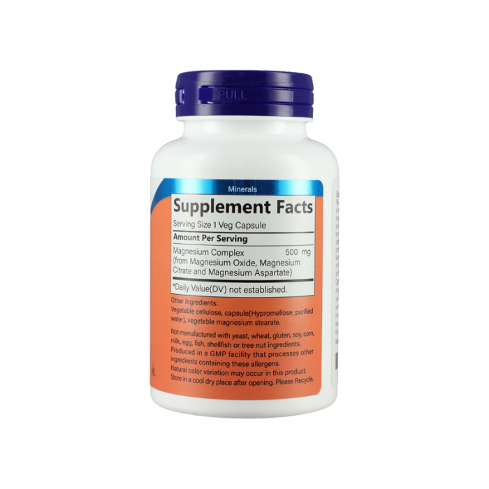 Triplo complesso di magnesio Health osseo e capsule di assorbimento